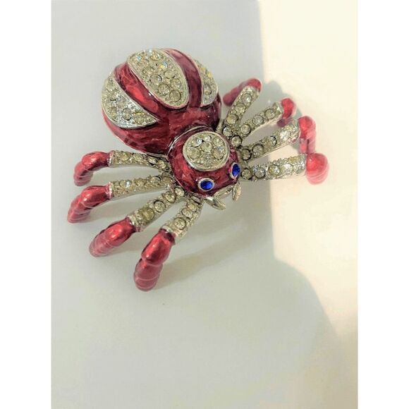 Taylor Avedon Red Spider Jewelry / Trinket Box - Picture 4 of 7